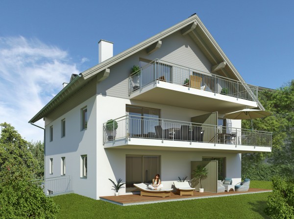 Visualisierung Bauprojekt Henndorf